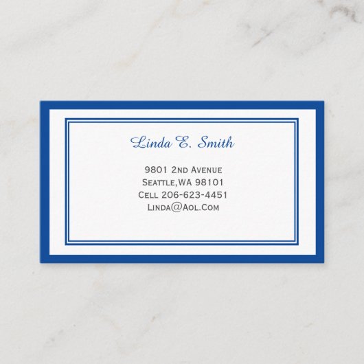 クラシック縁ど電話カード コーリングカード (正面)