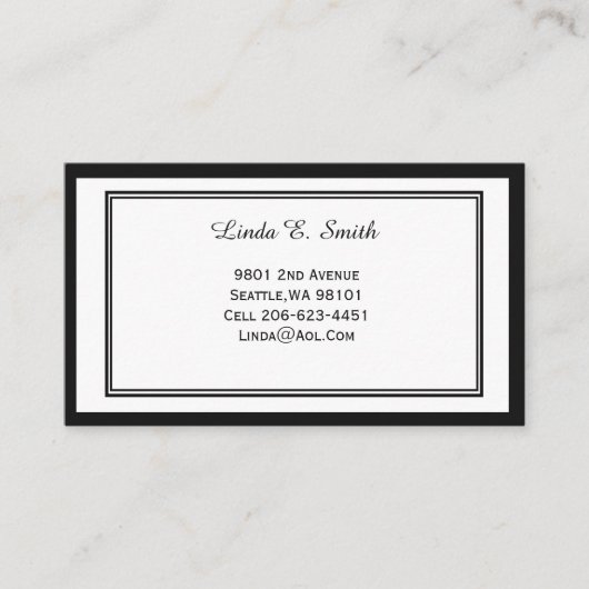 クラシック縁ど電話カード コーリングカード (正面)