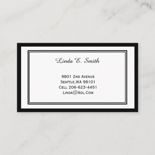 クラシック縁ど電話カード コーリングカード (正面)