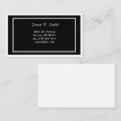 クラシック縁ど電話カード 名刺 (正面/裏面)