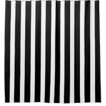 クラシック縦ストライプの白