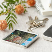 クラシック美しい キーホルダー (側面)