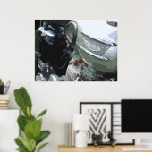 クラシック自動二輪車7 ポスター (ホームオフィス)