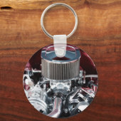 クラシック自動車エンジン キーホルダー (正面)