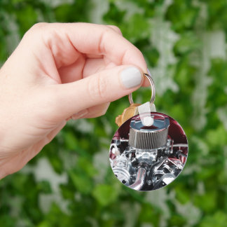 クラシック自動車エンジン キーホルダー