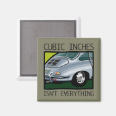 クラシック自動車:空冷356立方インチ以上 マグネット (正面/裏面)