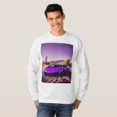 クラシック自動車Tシャツ – 自動車に最適 Tシャツ (正面フル)