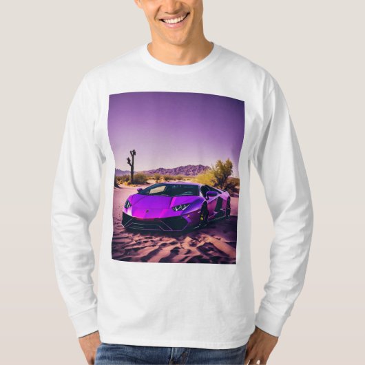 クラシック自動車Tシャツ – 自動車に最適 Tシャツ (正面)