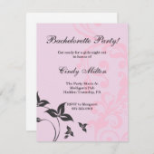 クラシック自然デザイン 招待状 (正面/裏面)