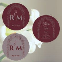 クラシック自然フローラレッド結婚ズゲート