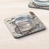 クラシック航海のイタリアンワインコースター コースター (左側)