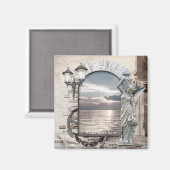 クラシック航海のイタリアンArt Magnet マグネット (正面/裏面)