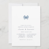 クラシック航海のカニのリハーサル 招待状 (正面)