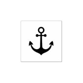 クラシック航海のモダンいかりウッドアートスタンプ ラバースタンプ (インプリント)