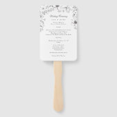 クラシック花模様結婚ズ ハンドファン (裏面)