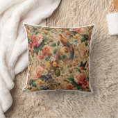 クラシック英ガーデンフローラ クッション (ブランケット)