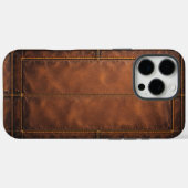 クラシック茶革 Case-Mate iPhoneケース (裏面 (横))