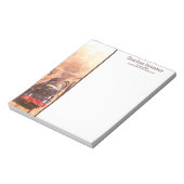 クラシック蒸気ロコ, GWRキングクラス, パーソナライズされた ノートパッド (回転)