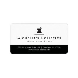 クラシック薬ホリスティック剤住所 シール