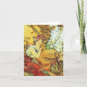 クラシック虫絵画の シーズンカード