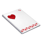 クラシック螺旋のノートイエスは私の主！ ノートブック (右側)