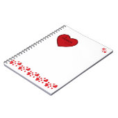 クラシック螺旋のノートイエスは私の主！ ノートブック (左側)