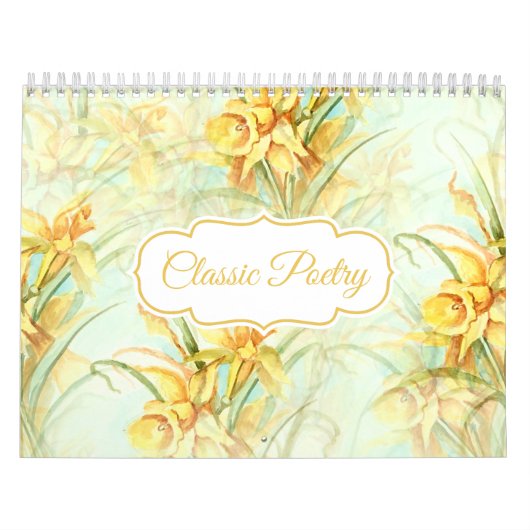 クラシック詩のカレンダー カレンダー (カバー)