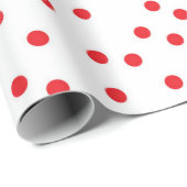 クラシック誕生日ドット ラッピングペーパー (ロールコーナー)