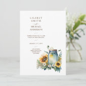 クラシック誕生日結婚ベビーシャワー退職後 招待状 (スタンド正面)