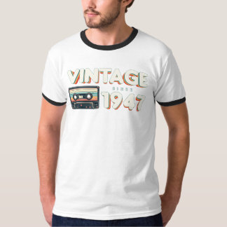 クラシック誕生日&ノスタルジック音楽 – ヴィンテージ Tシャツ