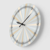 クラシック調和回転車輪デコ ラージ壁時計 (傾斜)