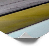 クラシック貨物飛行機 ポスター (角)