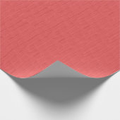 クラシック赤い線のギフトラップ ラッピングペーパー (角)