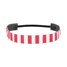 クラシック赤と白ストライプの