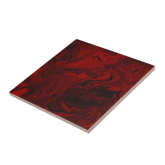 クラシック赤大理石 タイル (側面)