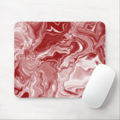 クラシック赤大理石 マウスパッド (マウス)