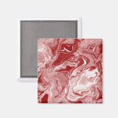 クラシック赤大理石 マグネット (正面/裏面)