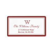 クラシック赤 ラベル (正面)