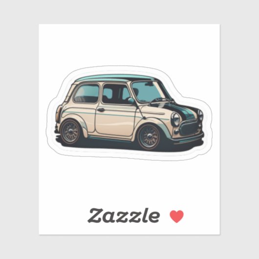 クラシック車のシール販売" "ヴィンテージ シール (シート)