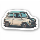 クラシック車のシール販売" "ヴィンテージ シール (正面)