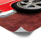 クラシック車のポスター1955 1956 Chevy 55 56 ポスター (角)