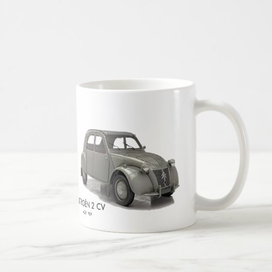 クラシック車のマグ コーヒーマグカップ (右)
