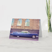 クラシック車の写真グリーティングカード シーズンカード (正面)