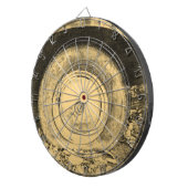 クラシック車の古い車輪 ダーツボード (正面右)