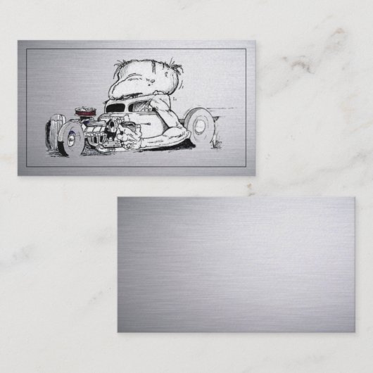 クラシック車の名刺 名刺 (正面/裏面)