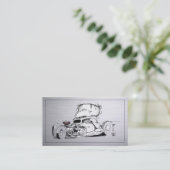 クラシック車の名刺 名刺 (スタンド正面)