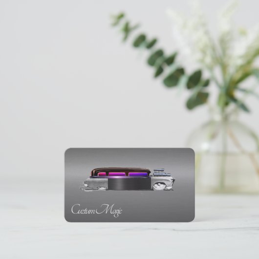 クラシック車の名刺 名刺 (スタンド正面)