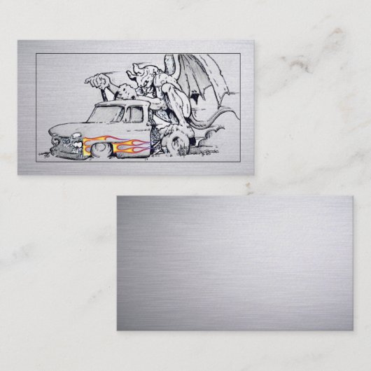 クラシック車の名刺 名刺 (正面/裏面)