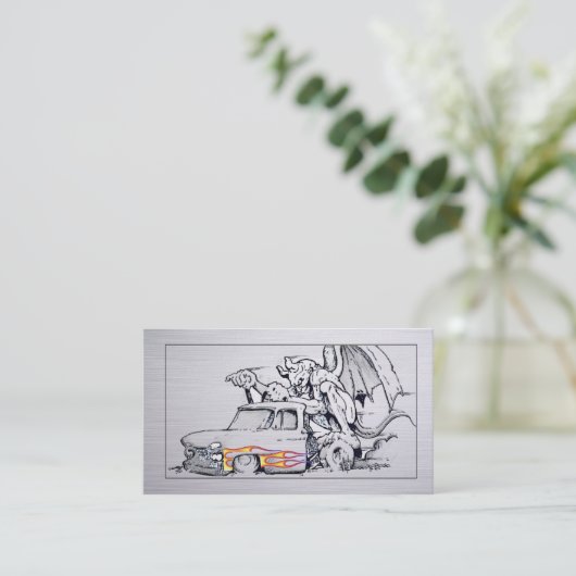 クラシック車の名刺 名刺 (スタンド正面)