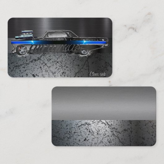 クラシック車の名刺 名刺 (正面/裏面)